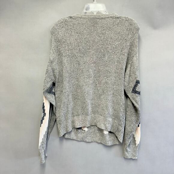 Vintage 80s silk/wool blend gray dolman sleeve sweater size medium - Picture 12 of 14
